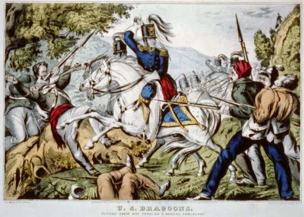 US Army 1846 Dragoons, Mexican American War